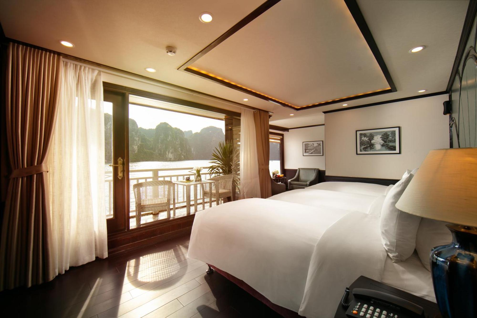 Hotel Hermes Cruises Hạ Long Exterior foto